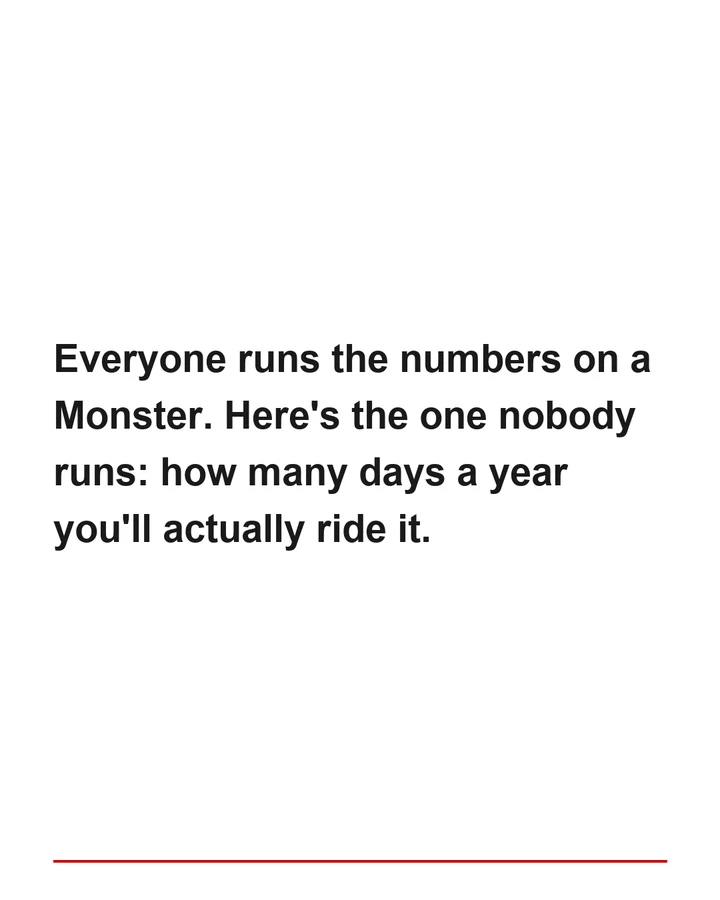 Three Vancouver weeks on one Monster, slide 2 of 8